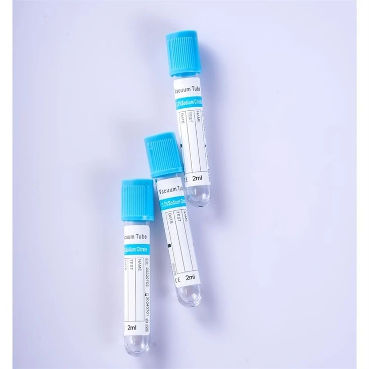Blue Cap Plasma Coagulation Tube factory