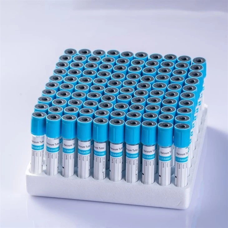 Blue Cap Plasma Coagulation Tube factory