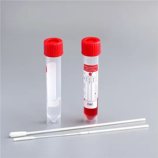 VTM Kit Virus Transport Medium Tube With Flocked Swab factory